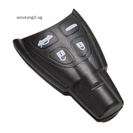 [asiutong2] 4 Button Pad Remote Key Shell Case Fob uncut blade for SAAB 93 95 9-3 9-5 [SG]