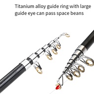 【BBI】-Portable Folding Fishing Rod Telescopic Fly Fishing Poles with Reel Line Travel Folding Mini R