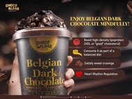 Belgian Dark Chocolate Choco Tub With Almond By Choco Albab