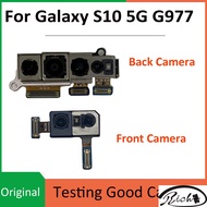 Original Front Back Rear Camera Module Flex Cable Replacement For Samsung Galaxy S10 5G G977B G977N 