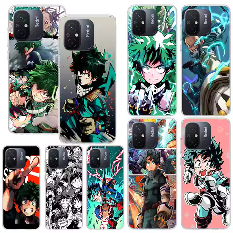 My Hero Izuku Deku Phone Case For Xiaomi Redmi 14C 13 13C 12 12C 10 10A 10C 9 9A 9C 9T 8 8A 7 7A 6A 