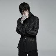 中世紀魔法師雪紡貼花襯衫