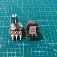 Stereo potentiometer a Plus 50K, 100K