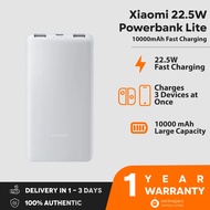 Xiaomi Mi 10000mAh Portable Charger, 22.5W Powerbank 3 Ultra-Fast Charging, Travel Friendly, Ready Stocks