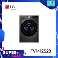 LG เครื่องซักผ้าฝาหน้า 12 กก. ระบบ AI DD ,Wifi  สีดำ รุ่น FV1412S2B ( สั่ง 1 ชิ้นต่อ 1 คำสั่งซื้อเท่