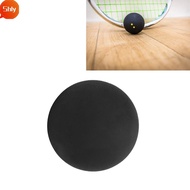 SHLY Rubber Squash Balls, Black 40MM Squash Ball, Squash Racket Supplies Double Yellow Dot Training 