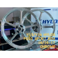 HYLOS FG505 SPORT RIM CHROME Y15/Y16 &amp; LC135 4S / SRL115