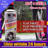 BUY 4 FREE 1 450ML KOBBY Tire Sealer and Inflator Easy Hose Tire Inflator Sealant Repair Tool for