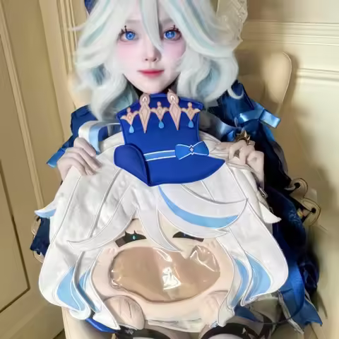 Genshin Impact Fontaine Furina Focalors itabag backpack Crossbody bag agift for a friend