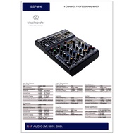 [BLACK SPIDER] BSPM-4 4 CHANNEL MIXER