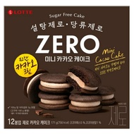 [Lotte Zero] Zero Cacao Cake, 171g, 1 box