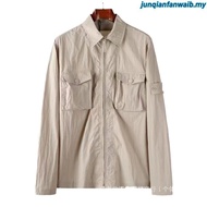 GIO APPAREL | Ston3 Isl4nd Overshirt Jacket Casual Nylon Waterproof 080