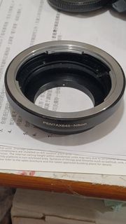 Pentax 645 轉 Nikon 鏡頭轉接環