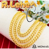 Rantai Leher Coco Emas 916 Tulen Rantai Leher Emas 916 Tulen  Rantai Emas 916 Rantai Emas 916 Origin