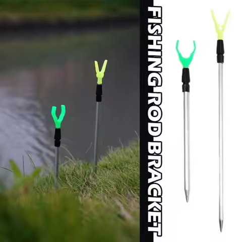 1-5PCS Retractable Fishing Rod Stand, Ground Fishing Rod Stand, Surf Catfish Rod Stand, Suitable for
