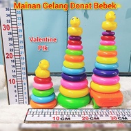 Children's Bracelet Toy Duck Stacking DonutRing | Stacking toys | Duck Donut Toy | Children's Toys |