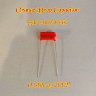 Guitar Capacitor Orange drop  0.068 uf. 200V (1 Pcs.)