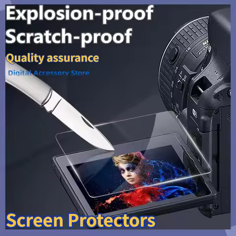 Tempered Glass Screen Protector for Sony A6000 A5000 NEX-7/6/5 A9 A77 A7R A7 A7s A7II A7III ZV1 RX10