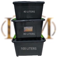 ♞Unibox Storage Box 100 liters ,80 liters,40 liters