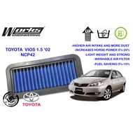 Works Engineering Air Filter Toyota Vios NCP42  Air filter Vios 2002
