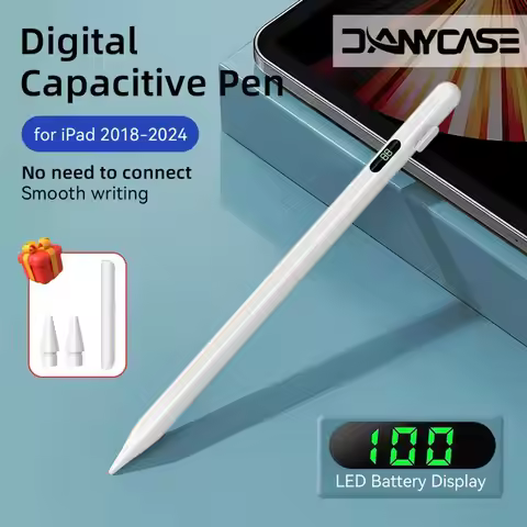 For iPad Stylus Pencil Display Power Pen for iPad Mini 5/6 6/7/8/9/10 Gen Air 3/4/5 Pro 11/12.9 for 