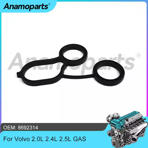 Engine Parts Oil Filter Housing Gasket Kit Fit 2.0 2.4 2.5 L T GAS For Volvo C30 C70 S40 S60 V60 2.0