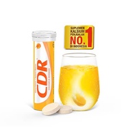 Cdr Vitamin C Supplement, Vitamin D, Orange Flavored Calcium 15 Tablets