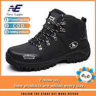 COD 2023 New Eager Waterproof Hiking Men Shoes Trekking Boots Outdoor Camouflage Hunting Climbing Hi