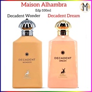 Decadent Dream & Decadent Wonder EDP 100 ML BY Maison Alhambra