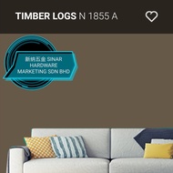 SINAR Nippon 5 Liter N1855A Timber Logs WEATHERBOND EXTERIOR WALL PAINT/CAT DINDING LUAR RUMAH