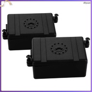 2pcs 1:10 RC Crawler Receiver Box Waterproof Receiver Box RC Receiver Box RC Crawler Radio Receiver 
