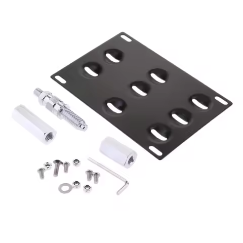 Tow Hook License Plate Frame Aluminum Number Plate Bracket for BMW E88 1M E91 E93 E39 X5 X6 Front Bu