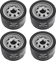 4PCS Oil Filter 49065-0721 49065-7007 Compatible with Kawasaki FR600V FR651V FR691V FR730VFS600V FS6