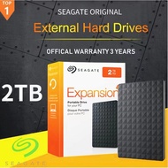 SEAGATE Original 2TB 1TB HDD Hardisk USB3.0 PC Laptop Portable Hard Disk Local Seller External Hard Disk