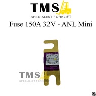 UNGU Fuse 150A 32V ANL Mini/Fuse ANL Mini 150A 32V Gold Plated Purple
