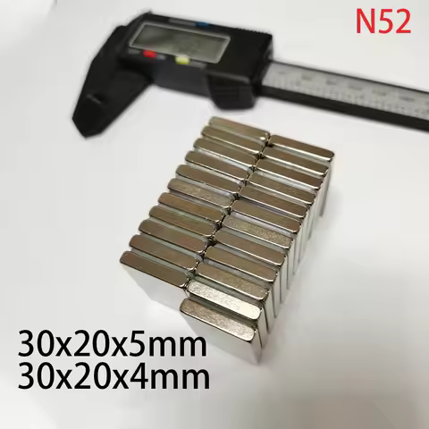 N52 30X20X5 30x20x4 refrigerator magnets Aimant Search Fridge motor generation Bar factory Diy Fridg