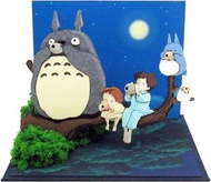 全新日版 mini 紙模型 6x6x5cm 龍貓 陶笛的聲音 情景模型 Paper Craft 宮崎駿 Ghibli My Neighbor Totoro