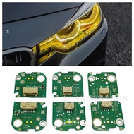 BMW 3 Series F30 F31 F35 มะนาวสีเหลืองไฟวิ่งกลางวันGold Eye LEDไฟหน้าใช้งานร่วมกับ 318 320 325 330 3