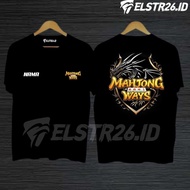 Mahjong Distro T-shirt Vol 2 Anti-Rungkad Play Game Shirt Men's Clothing Grandpa Zeus T-shirt Pg Sof