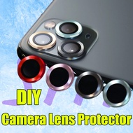 Iphone 11/11 Pro Max/12/12 Pro Max/Mini Metal Ring Glass Camera Lens Protector