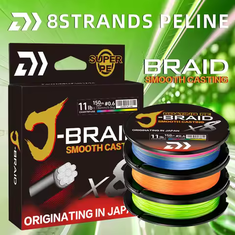 2025 Original DAIWA-J Braided Expedition X8 150/200M 8 strands Fishing Line PE Super Line Sea Fishin