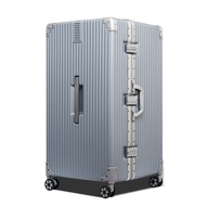 36 inch large capacity thick aluminum frame password box trolley case ins net red suitcase male lugg