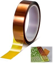 High Temperature Tape 1 Roll Heat Resistant Insulation Tape 20mm x 33m Suitable for 3D Printer, Sold
