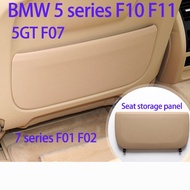 Suitable for BMW 5 Series F10 F11 F18 seat storage panel 5GT 7 Series F01 F02 seat backrest panel