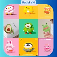 (19 models -Airpods 4 case) Protective case cover for Airpods 4 RABBI shockproof wireless bluetooth 