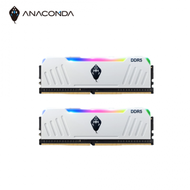 巨蟒 ANACOMDA G5 Python RGB DDR5-6000 64G(32G*2)-白(CL36)