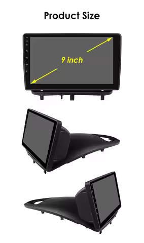 8G 128G Carplay 9" Android 12 Car Radio For Opel Corsa D 2007-2012 Hatchback Van Car Multimedia GPS 