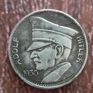 Silver Coin Silver Dollar 1935 Germany Hit Collection Silver Dollar 1/4 */-+****///+++