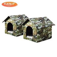 【Fast Delivered】 Stray Cats Shelter Waterproof Small Dogs Tent Outdoor Feral Cats Warm House