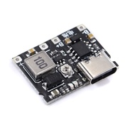 บอร์ดชาร์จ แบตเตอรี่ลิเธี่ยม ปรับแรงดันไฟขึ้น Lithium Battery Charger MicroUSB USB-C Step up Module 